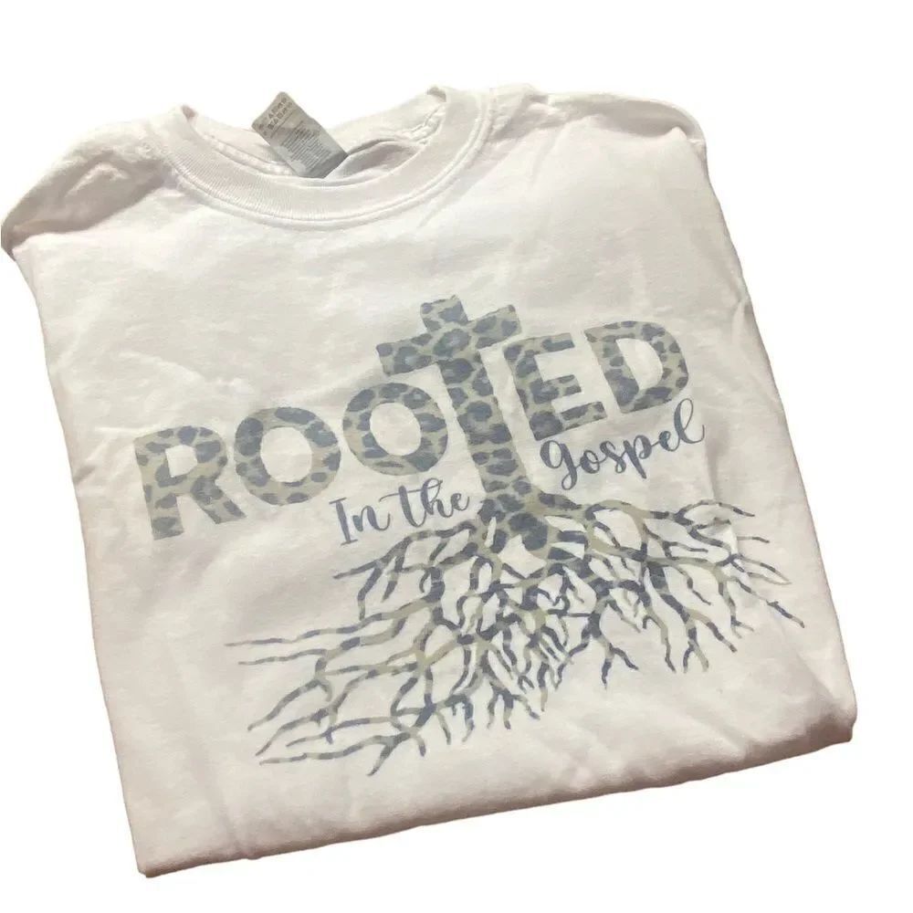 Rioted in the Gospel size small subliminal print tee shirt excellent